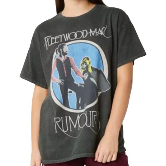 Fleetwood Mac Rumors Tee Crewneck Short Sleeve T-Shirt Tee, Size S, New with Tag - Picture 1 of 3
